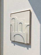 textured plaster wall art