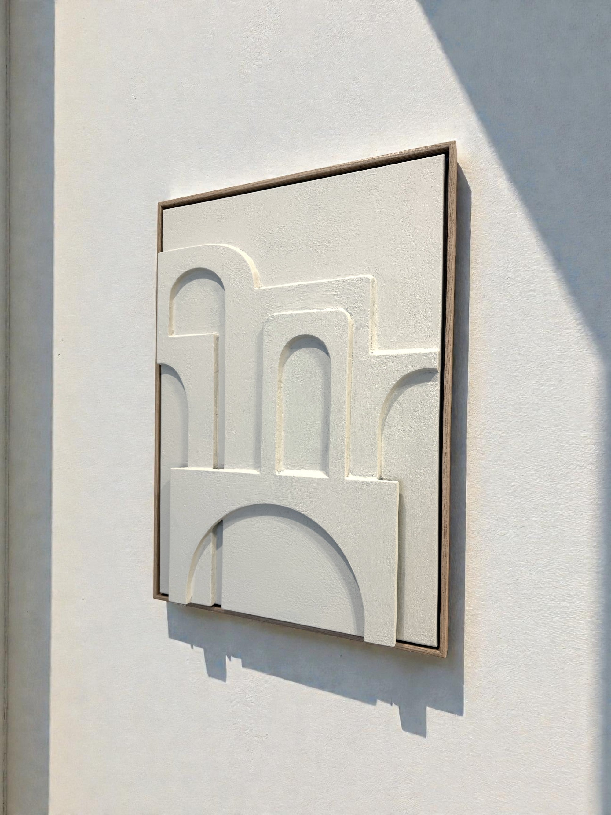 textured plaster wall art