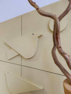 Silent Flow - Textured Plaster Wall Hanging (Japandi)