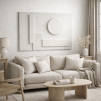 Japandi textured wall art