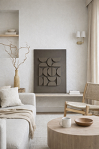 textured plaster wall art