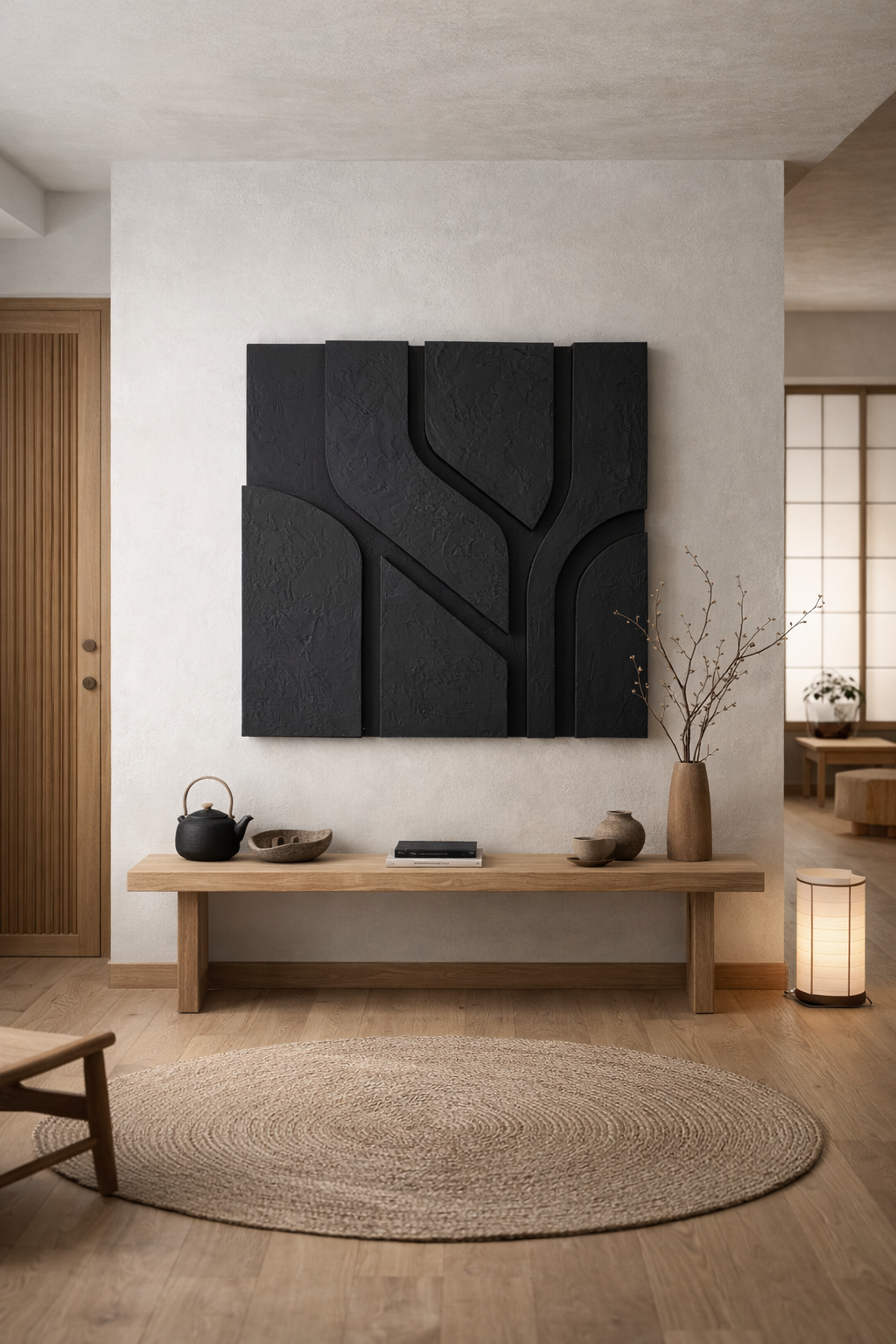 3d plaster wall art