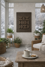 3d minimalist wall art for living room