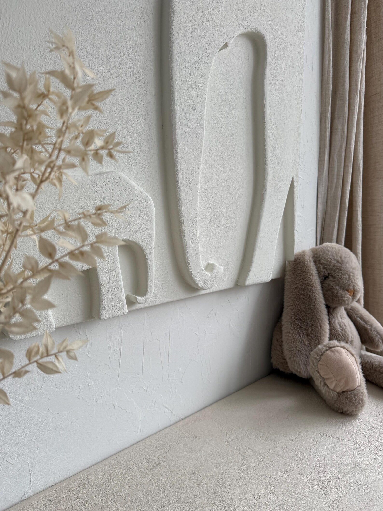 textured plaster painting