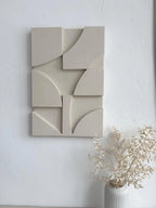 handmade japandi wall art