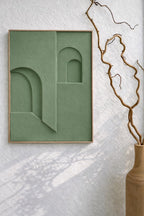3d plaster wall art