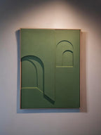 textured plaster wall art