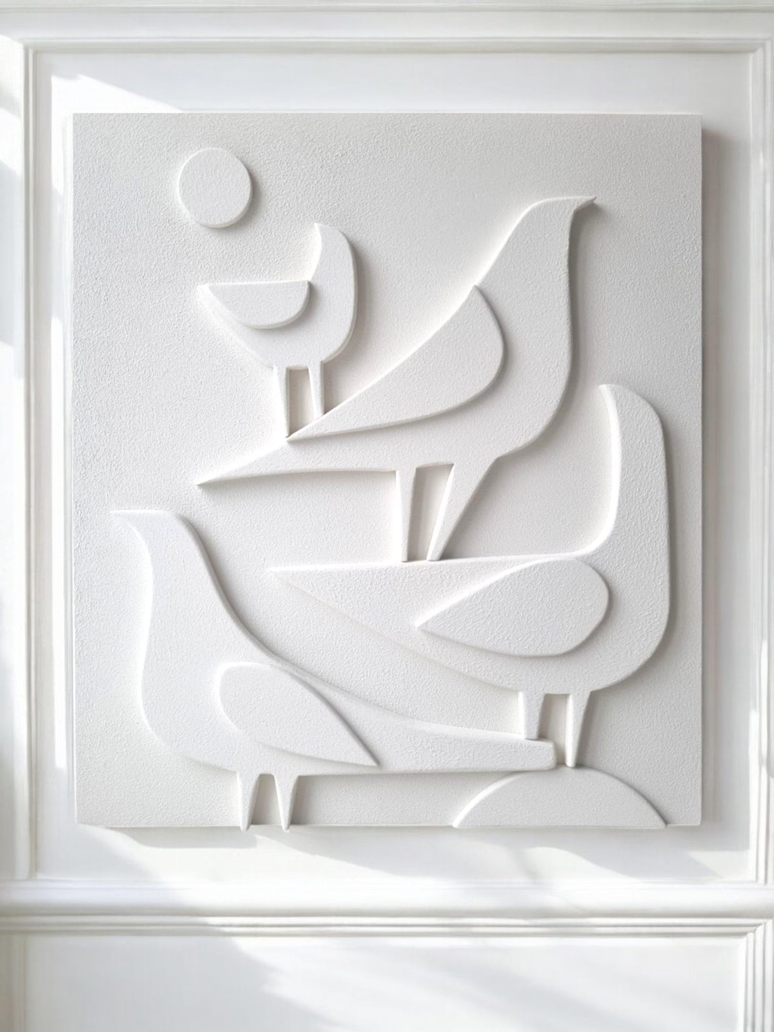 Abstract MonoChrome Sculpture 