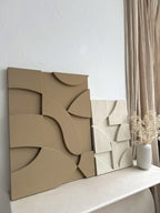 textured plaster wall art