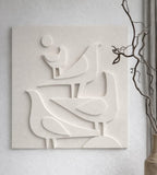 Minimalist 3D sculpture
