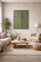 neutral japandi wall art