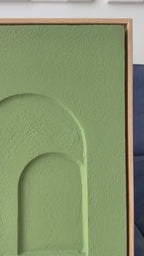 Japandi Plaster Wall Art