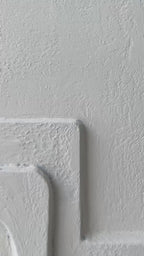3d plaster wall art